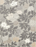 Tayse Oasis Floral Beige 5 ft. x 7 ft. Indoor/Outdoor Area Rug