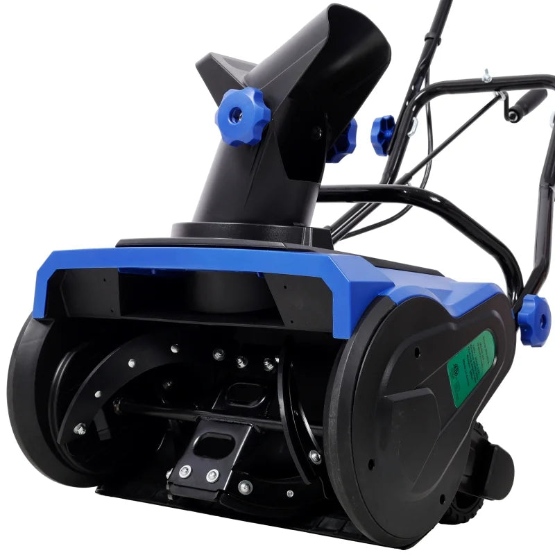 20 in Corded Electric Snow Thrower with LED, 120V/60HZ, 15 Amp Motor, 30FT Throwing Distance