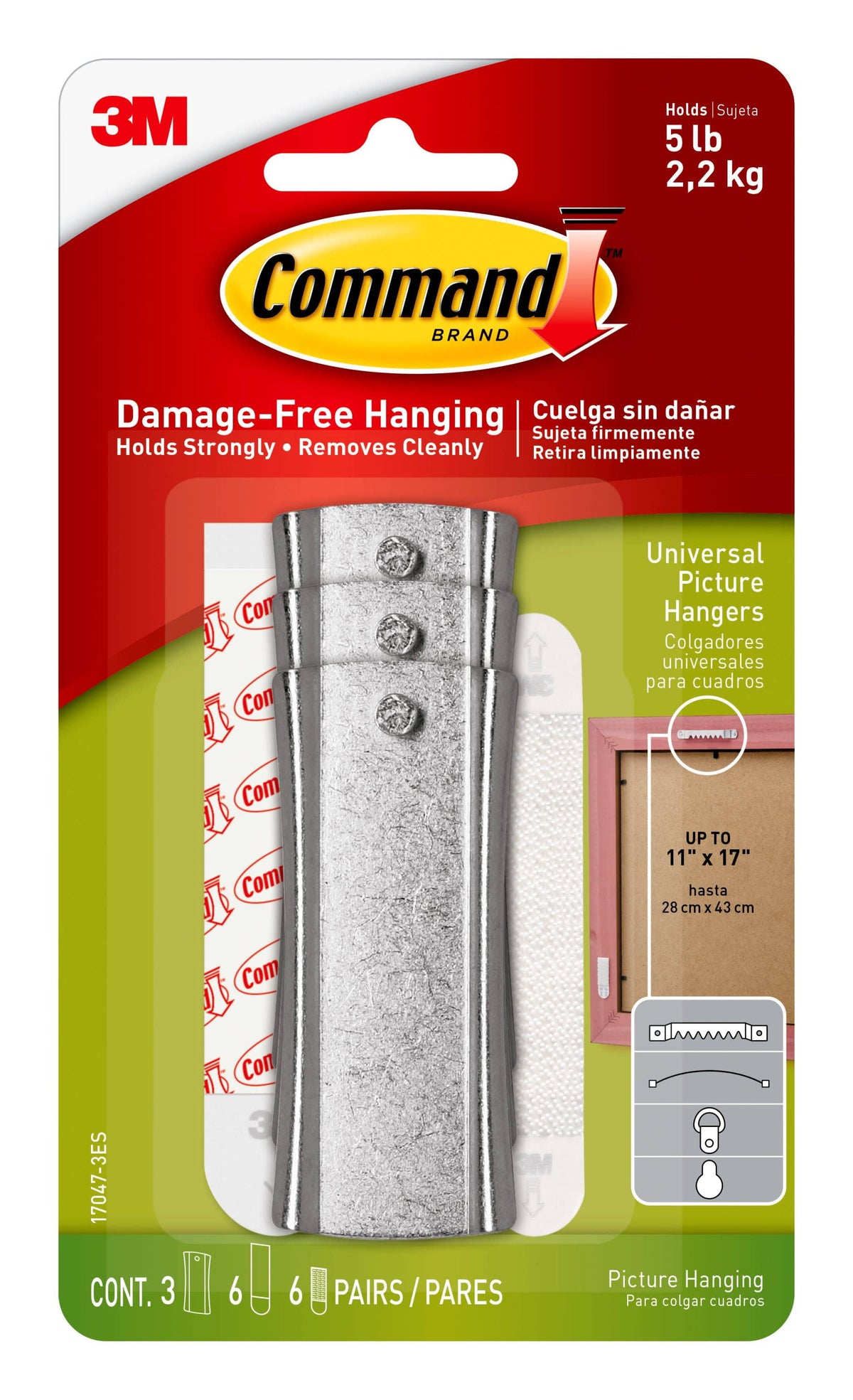 Command Picture Hangers, Universal