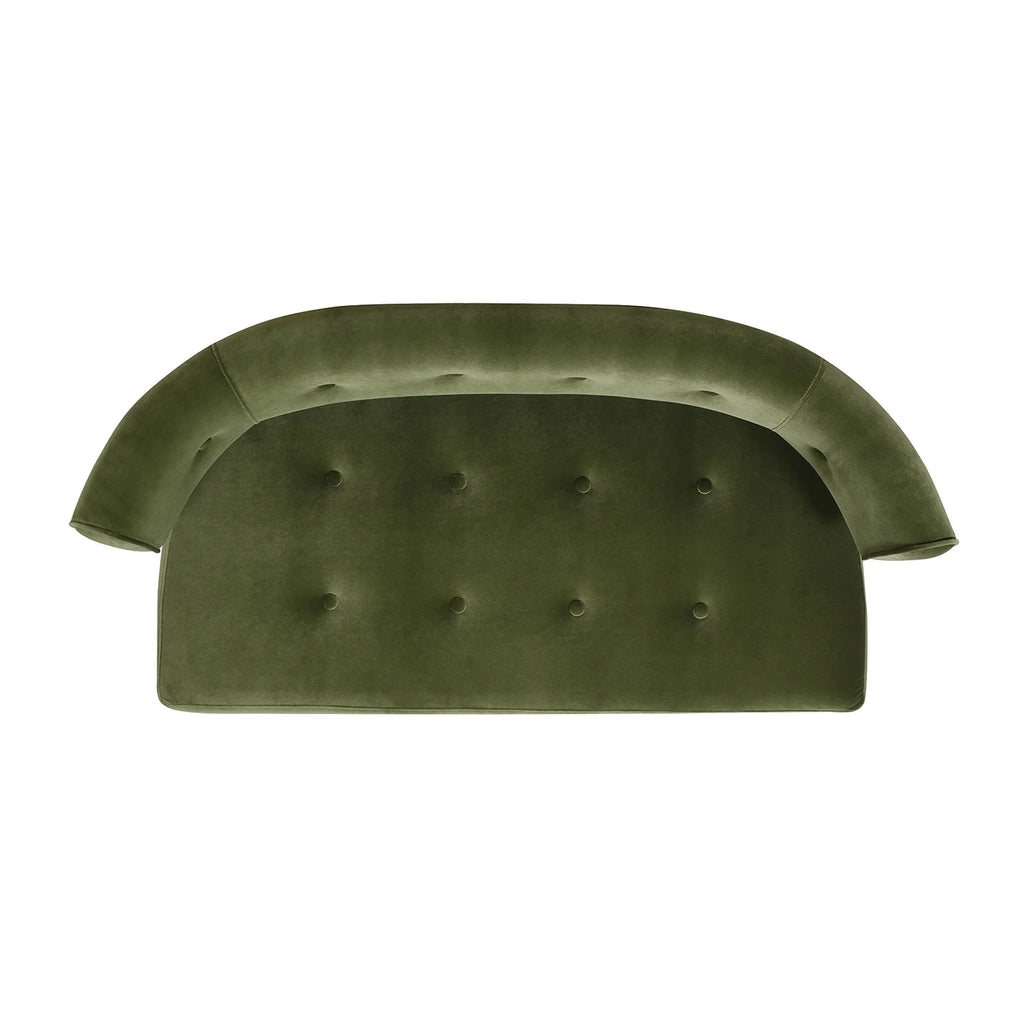 Jennifer Taylor Home Jared Roll Arm Tufted Polyester Fabric Bench, Sky Neutral Beige
