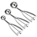 JUNADAEL J Cookie Scoop Set, Include 1 Tablespoon/ 2 Tablespoon/ 3 Tablespoon, 3pcs Cookie Scoops for Baking, Portion Scoop, Ice Cream Scoop with