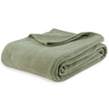Berkshire Blanket Microfleece King Size Bed Blanket Dark Sage Green,Lightweight Soft Breathable Plush Micro Fleece Blanket for Bed Couch Sofa,90x108