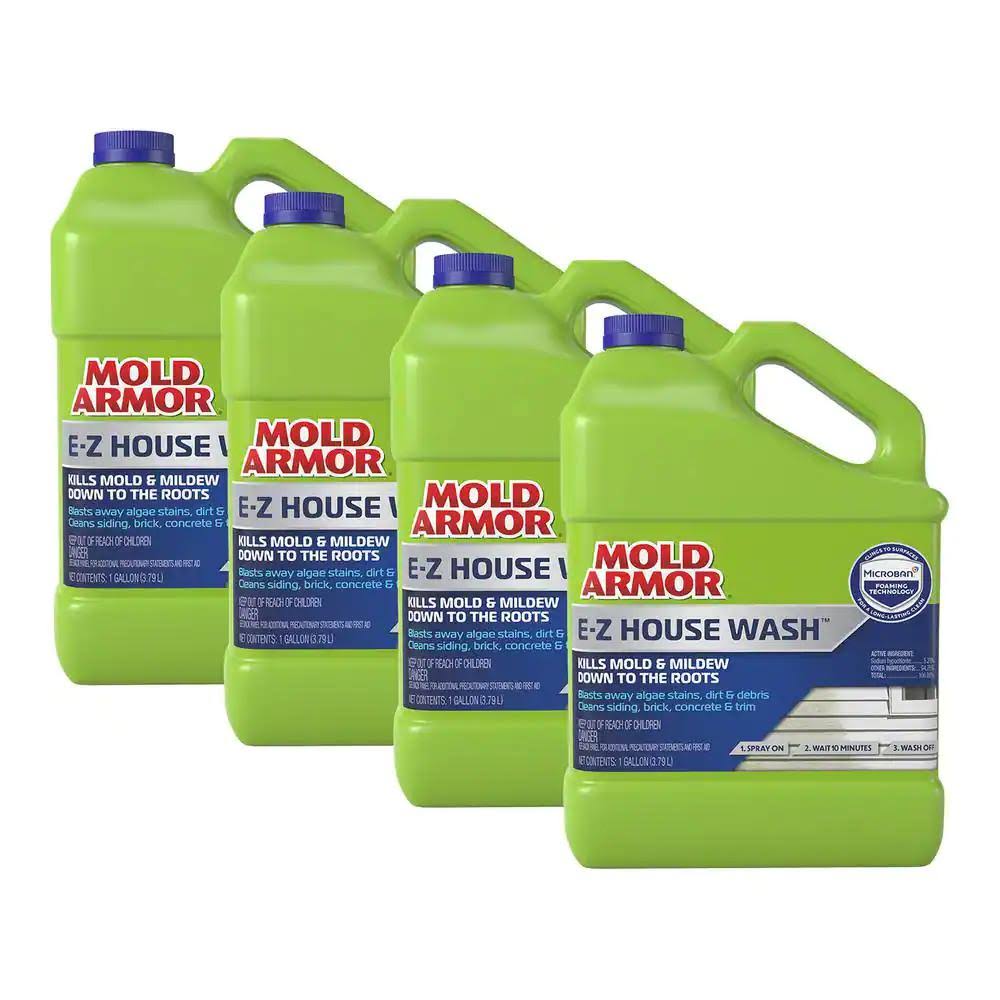 1 gal. E-Z House Wash Mold and Mildew Remover (4-Pack)