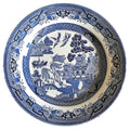 Churchill Blue Willow Plate 10 inch (Set of 6)