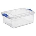 Sterilite Latch Box, Stadium Blue, 15 qt - 1 count