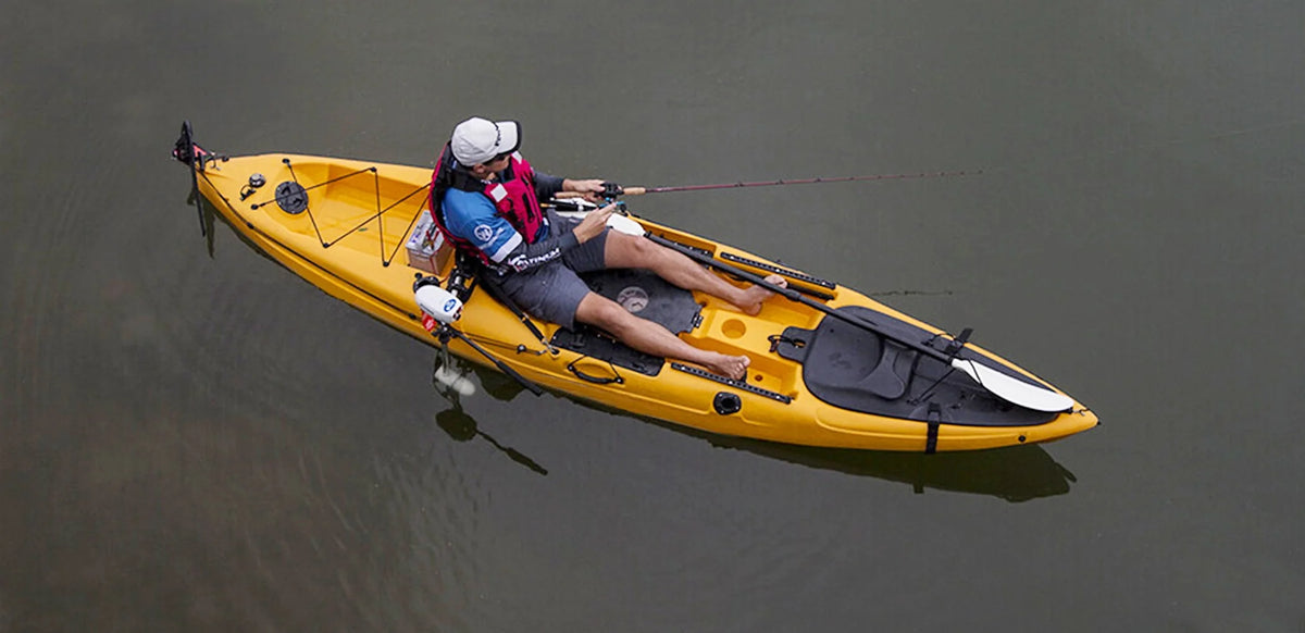 Watersnake ASP T18 Trolling Motor with Kayak Bracket - 18 - Pound Thrust