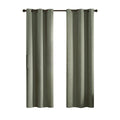 1pc 42"x63" Blackout Thermaback Microfiber Window Curtain Panel Green - Eclipse