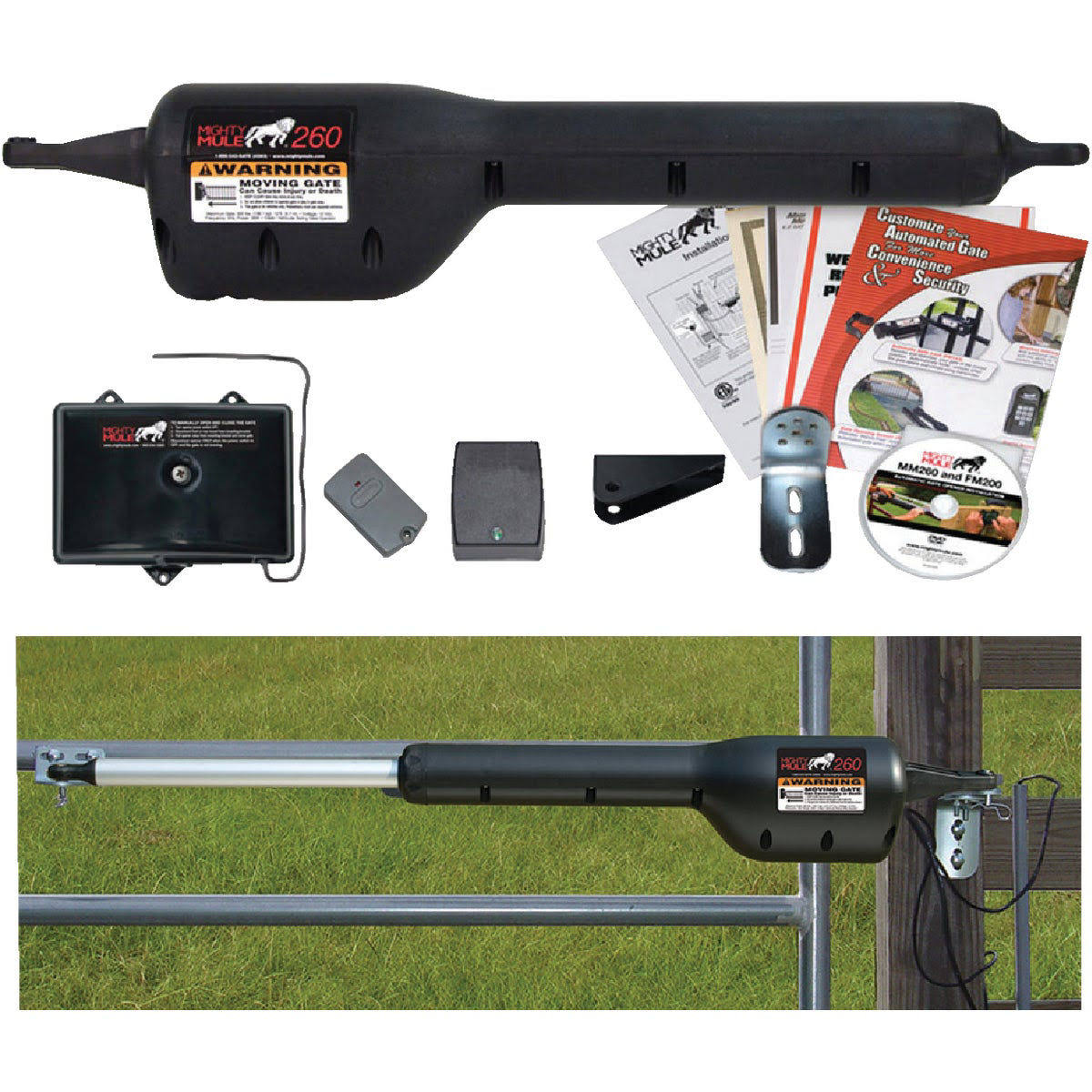 Mighty Mule MM271 Automatic Light Single Gate Opener
