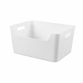 Mainstays Easy Access Bin Plastic - White - 1 Each