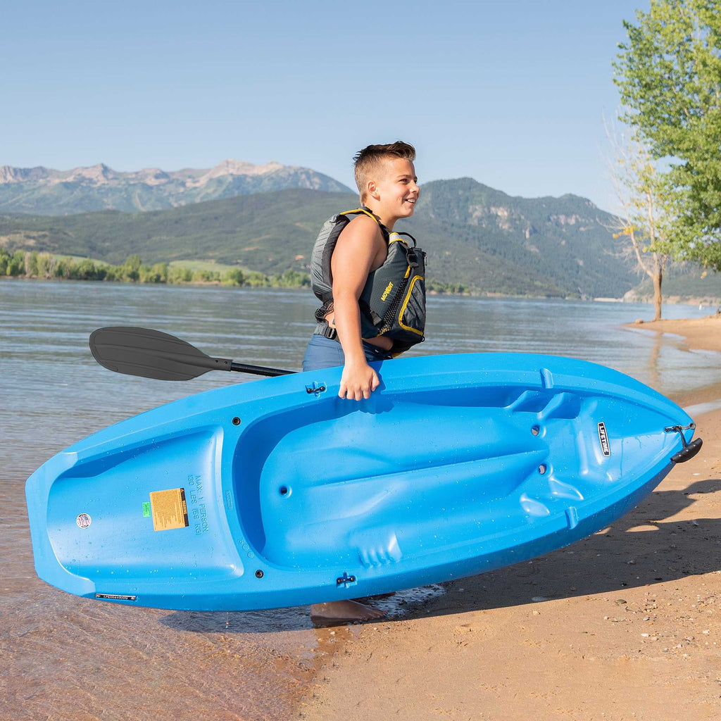 Lifetime Wave 6 Ft Youth Kayak, Fire Red (91401)
