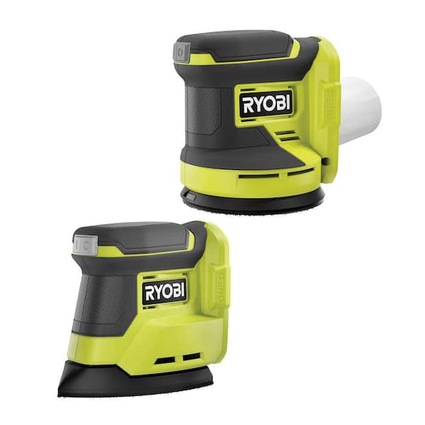 ONE+ 18V Cordless 2 - Tool Combo Kit with Random Orbit Sander and Corner Cat Finish Sander (Tools Only)