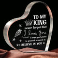 Milcier Gifts for Boyfriend, Valentines Day Gifts for Him Husband Boyfriend Gifts - I Love You Mens Romantic Valentines Anniversary Keepsake 3.9x3.9