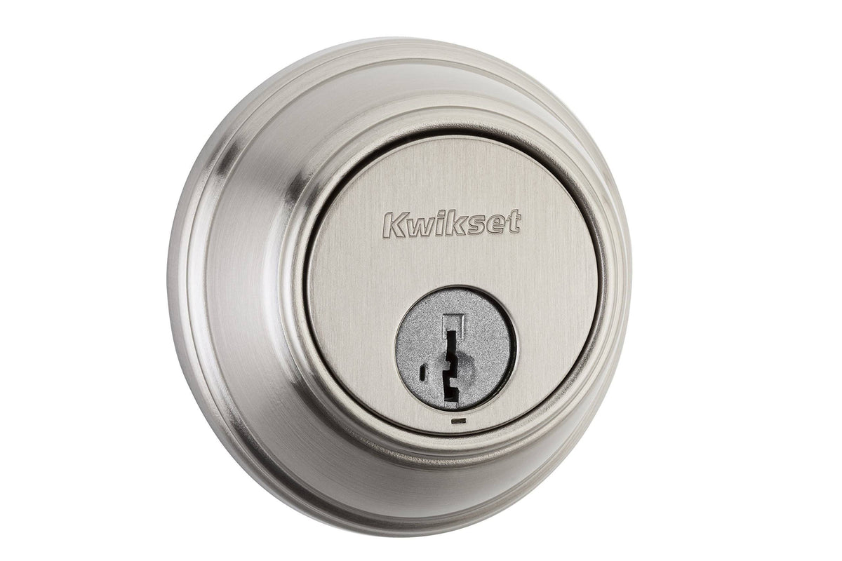 Kwikset 816 Single Cylinder Satin Nickel Key Control Deadbolt