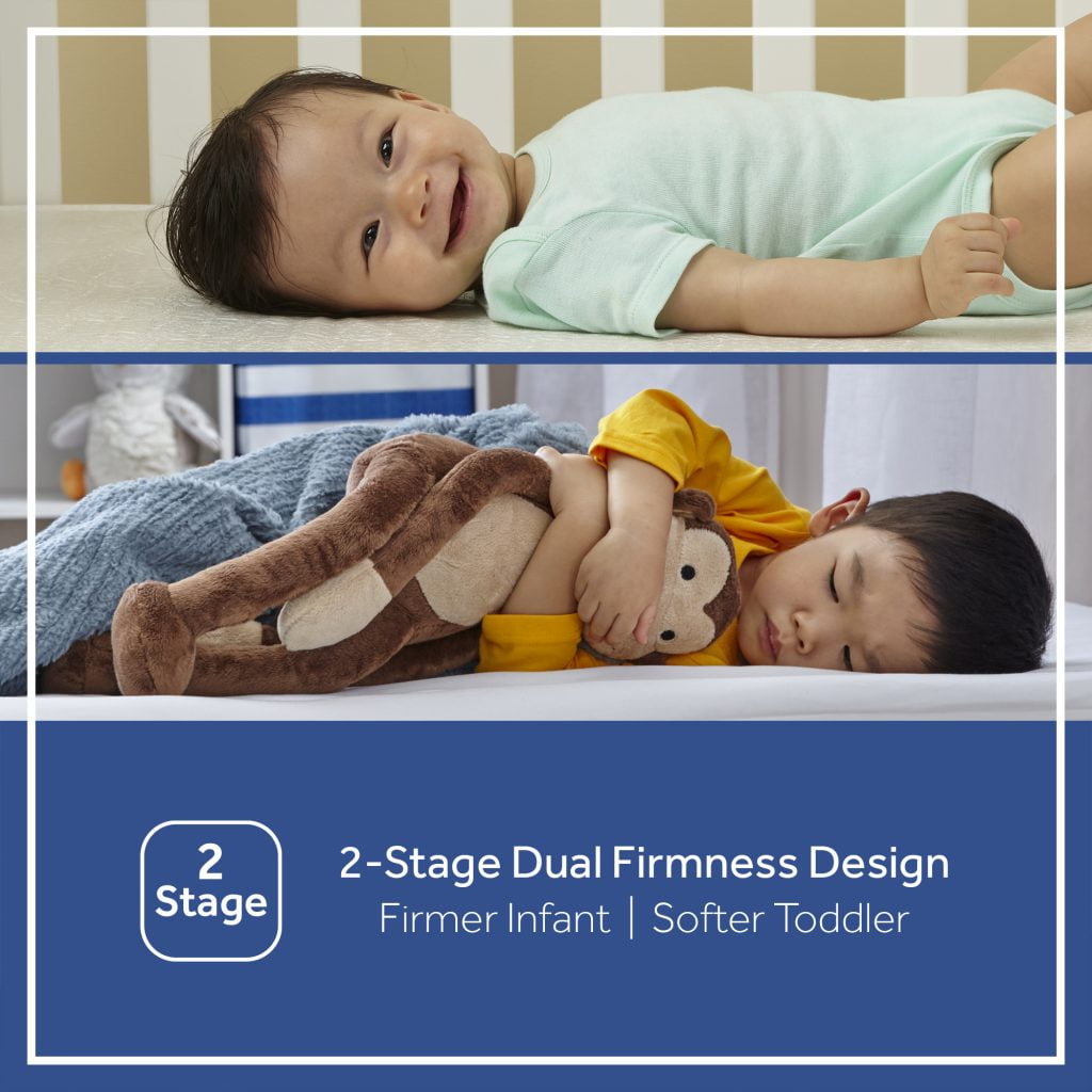Baby Prestige Sleep Ultra-Premium 2-Stage Antibacterial. 204 Coil. Crib & Toddler Mattress