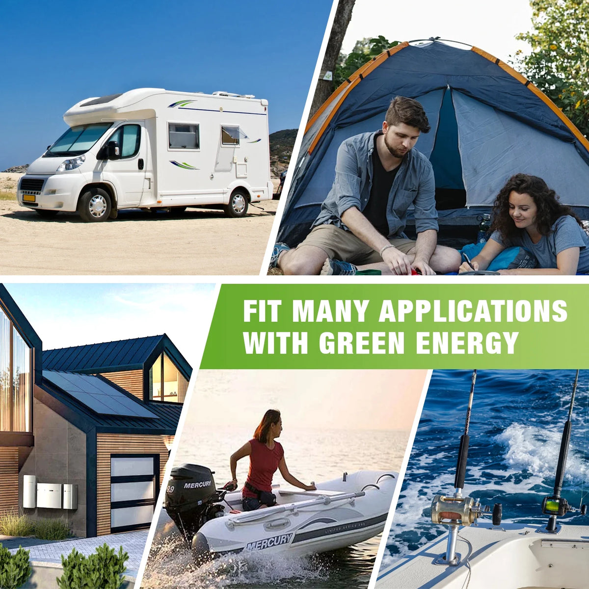 12V 50ah LiFePO4 Battery, Deep Cycles Lithium Battery for RV, Solar, Backup Power & Off Grid, 10 Years Lifetime, Not Car Starter