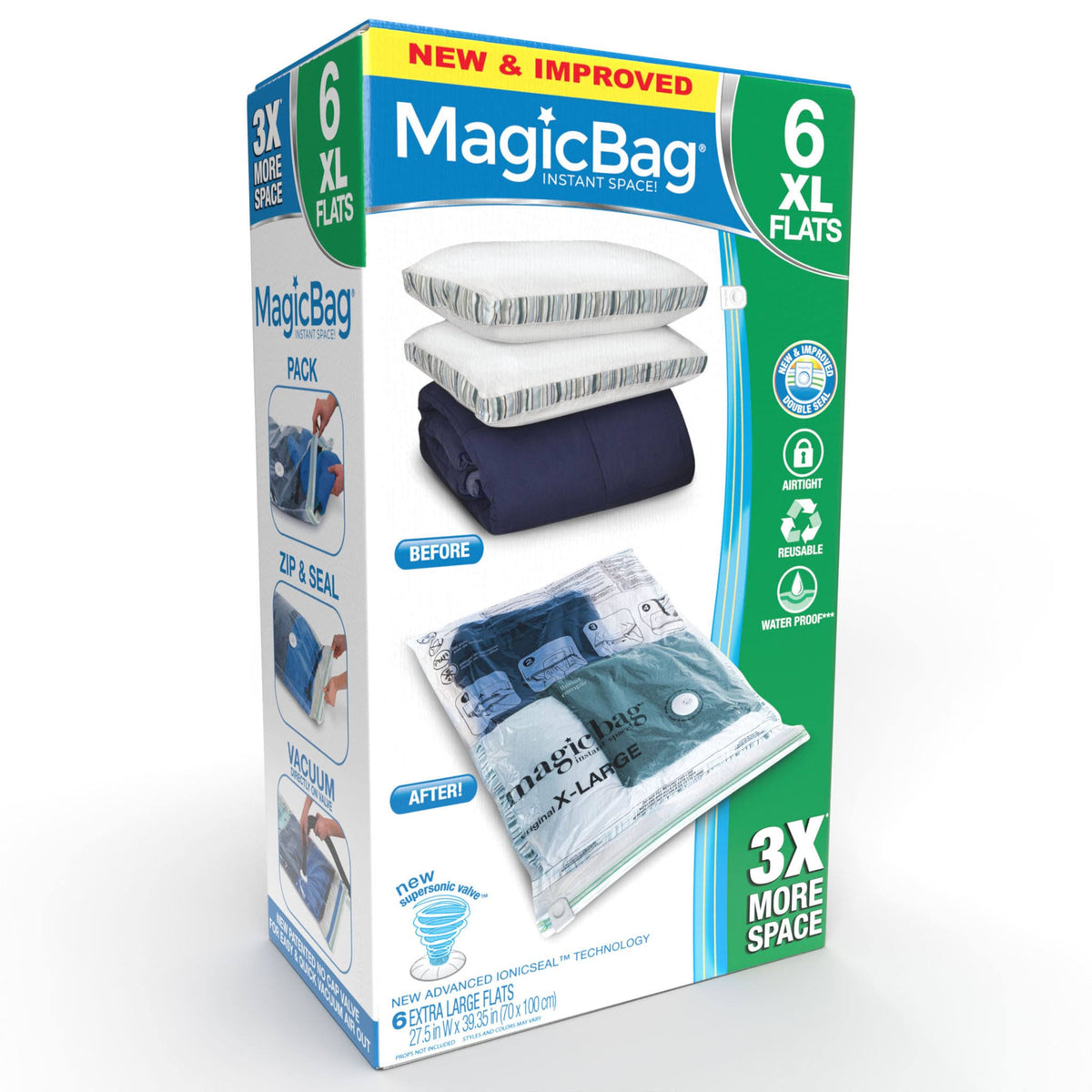 MagicBag Extra Large Flat Space Saver Bags
