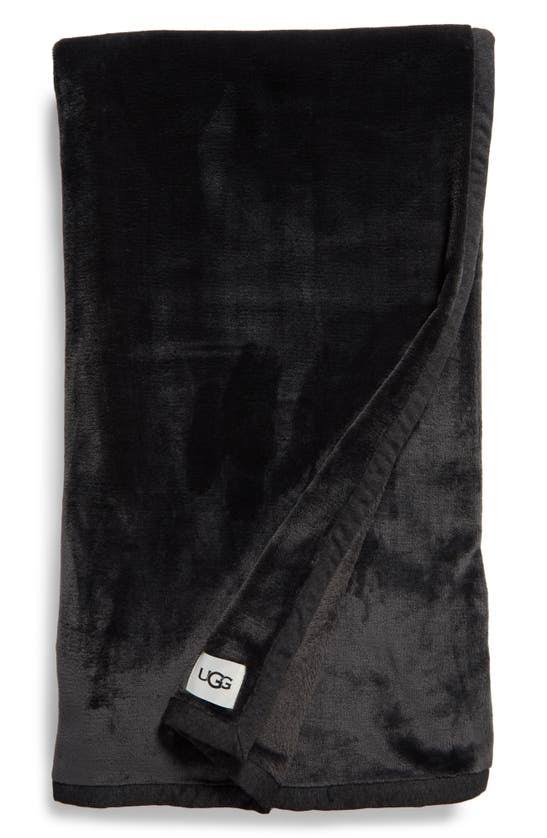 Ugg Duffield Throw II Black Bear Heather