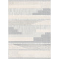 Well Woven Harlow Briar Tribal Geometric Abstract Light Blue Looped Pile Area Rug - 6'7" x 9'3"
