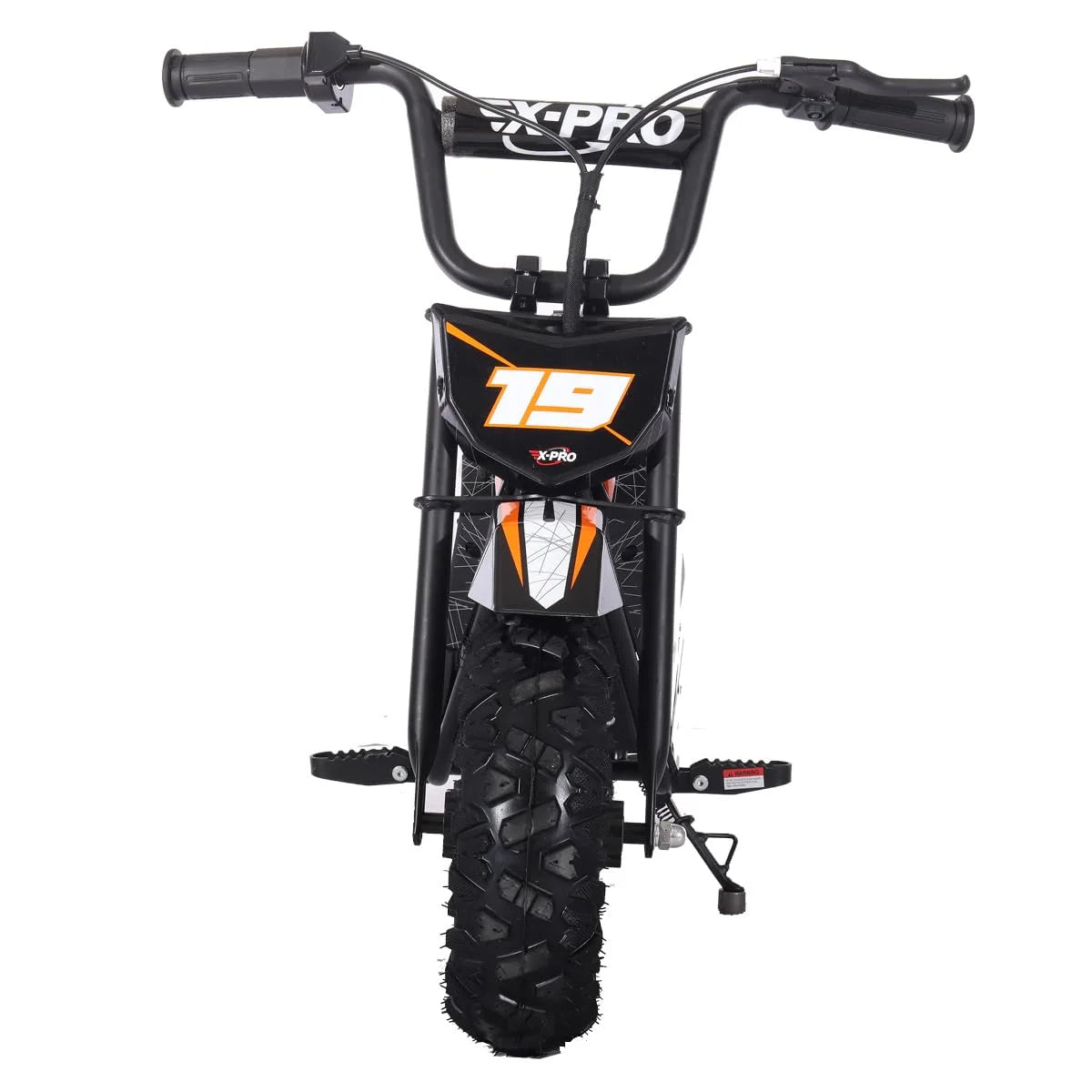 X - Pro XP250E 250W 24V Electric Dirt Bike with Chain Drive! 6.5" Wheels! Rear Disc Brakes!