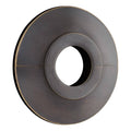 Signature Hardware 907303-1 Smooth Radiator Flange - Fits 1" IPS Pipe Antique Brass Rough Plumbing Pipe and Fittings Flanges