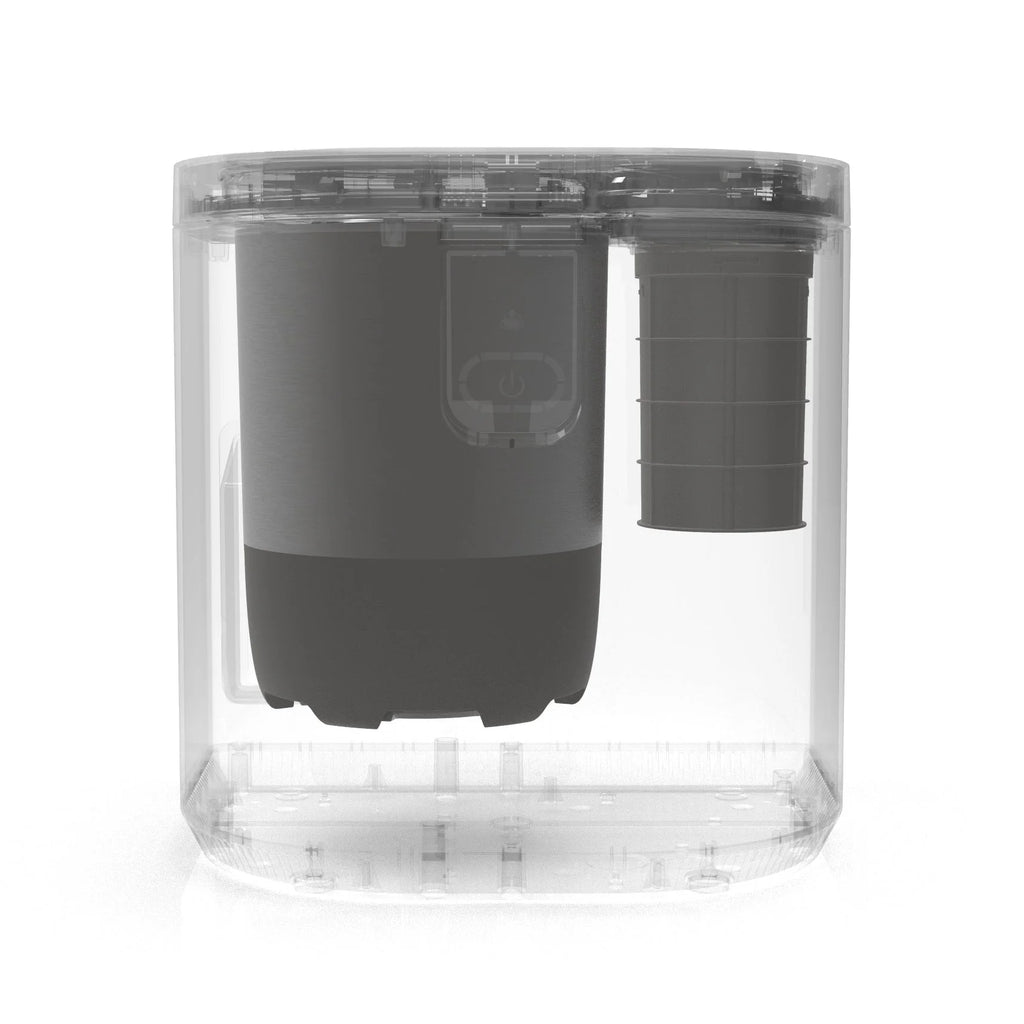 Foodcycler Eco 5 Odorless Indoor Compost Electric Food Waste Disposer 5 L, Gray