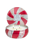 Voluspa - Crushed Candy Cane - 3 Wick Tin Candle