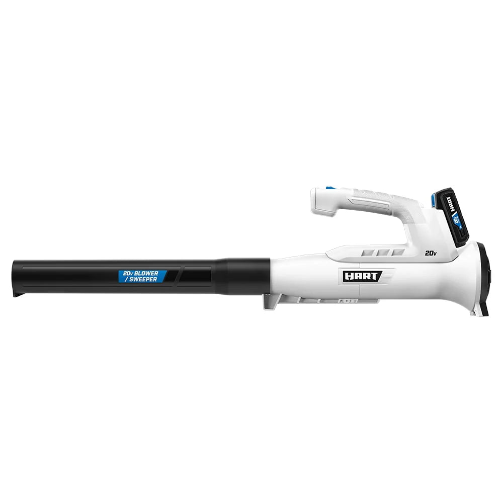 Hart 20 - Volt 200 CFM Bazooka Blower Kit, (1) 20 - Volt 2ah Lithium - Ion Battery and Charger
