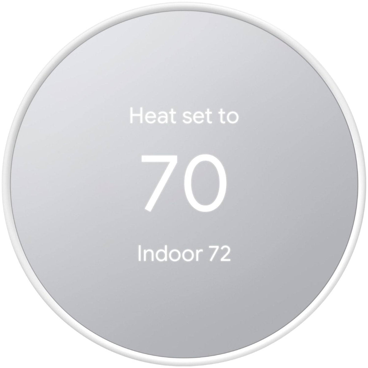 Google Nest Smart Thermostat (Snow)