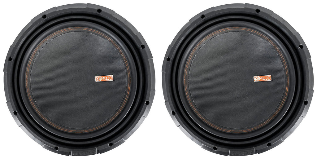 2 Memphis Audio MOJO 1212 12" 3000 Watt Competition Car Subwoofers Subs MOJO1212