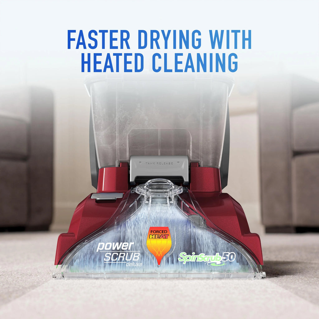 Hoover Powerscrub Deluxe Upright Carpet Cleaner Machine, FH50150V