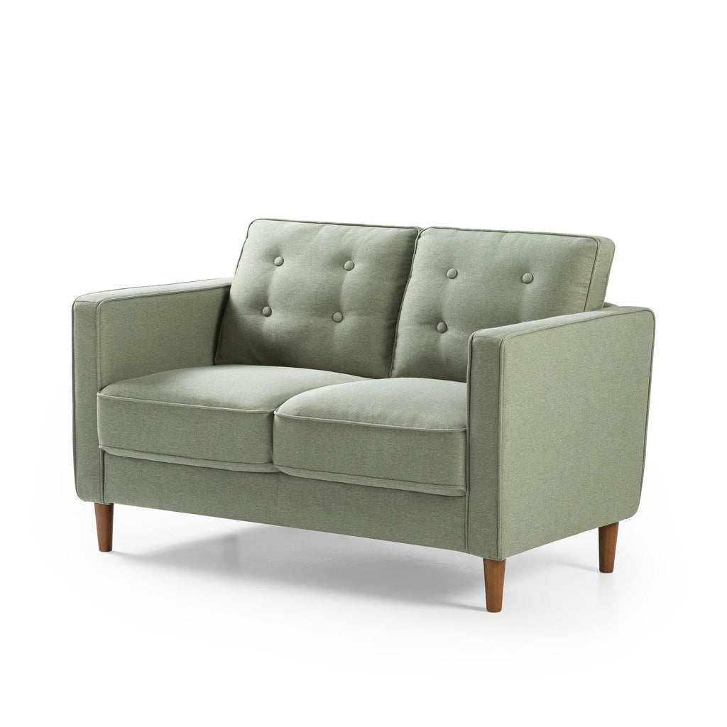 Zinus Lauren 2 - Seater Loveseat, Pear Green