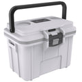 Pelican 8qt Personal Cooler (White/Gray)