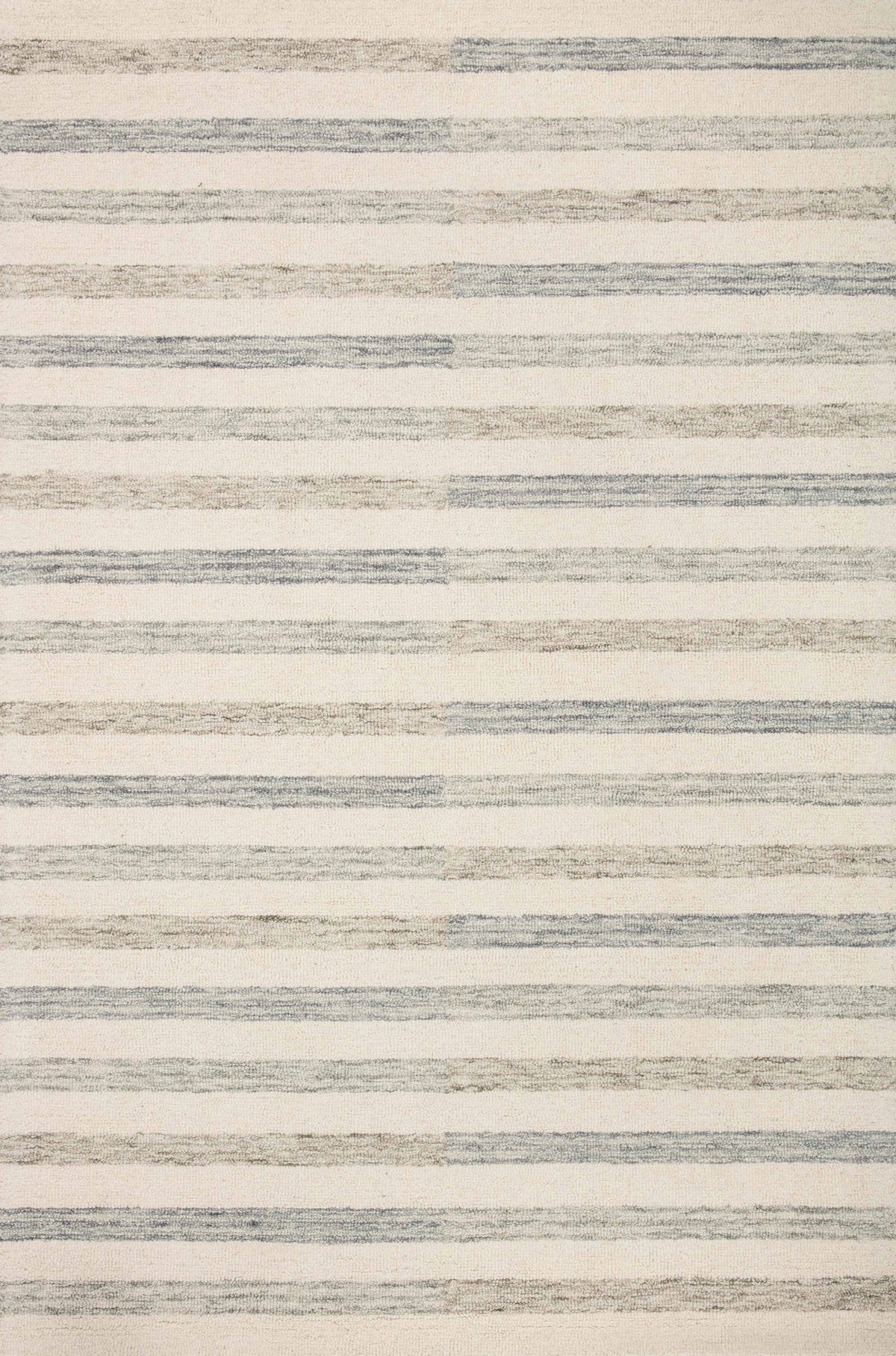 Chris Loves Julia x Loloi Chris CHR-05 Ivory Slate Rug - 3 ft 6 in x 5 ft 6 in