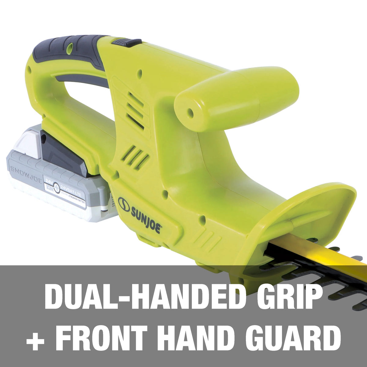 Sun Joe 24V Cordless Garden Combo Kit W/ Leaf Blower, Grass Trimmer, & Hedge Trimmer, 2 x 2.0 - Ah Batteries + Charger