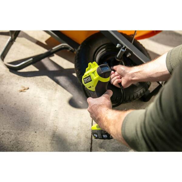 ONE+ 18V Cordless 2 - Tool Combo Kit with High Pressure Inflator with Digital Gauge and Cordless LED Light (Tools Only)