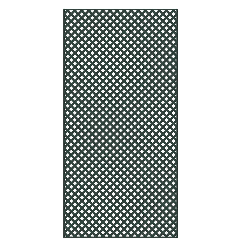 Rdi 73004037 Privacy Diamond 4' x 8' Lattice - Woodland Green
