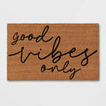 1'6"x2'6" Good Vibes Only Doormat - Room Essentials