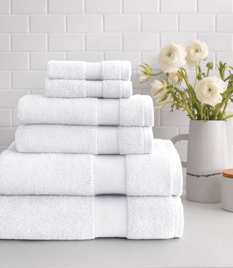 Peacock Alley Turkish Cotton 6-Piece Towel Set - Towel Set / Linen