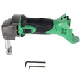 Metabo HPT 18V Multivolt Cordless Nibbler | Tool Only - No Battery | for Ribbed Metal Panels | 180 Degree 3 - Stop Die Holder | CN18DSLQ4