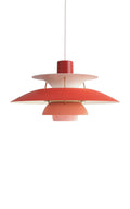 Louis Poulsen PH 5 Pendant, Red