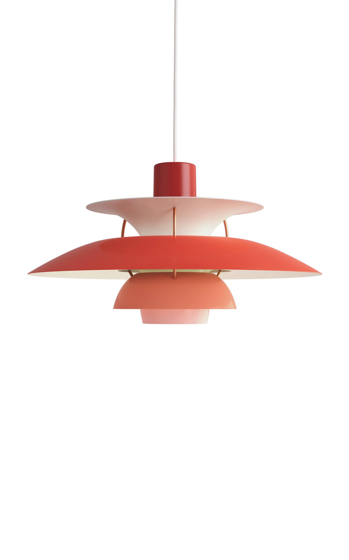 Louis Poulsen PH 5 Pendant, Red