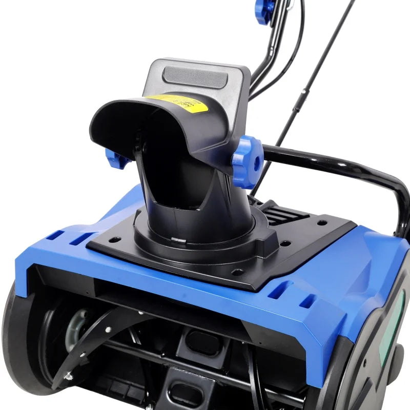 20 in Corded Electric Snow Thrower with LED, 120V/60HZ, 15 Amp Motor, 30FT Throwing Distance