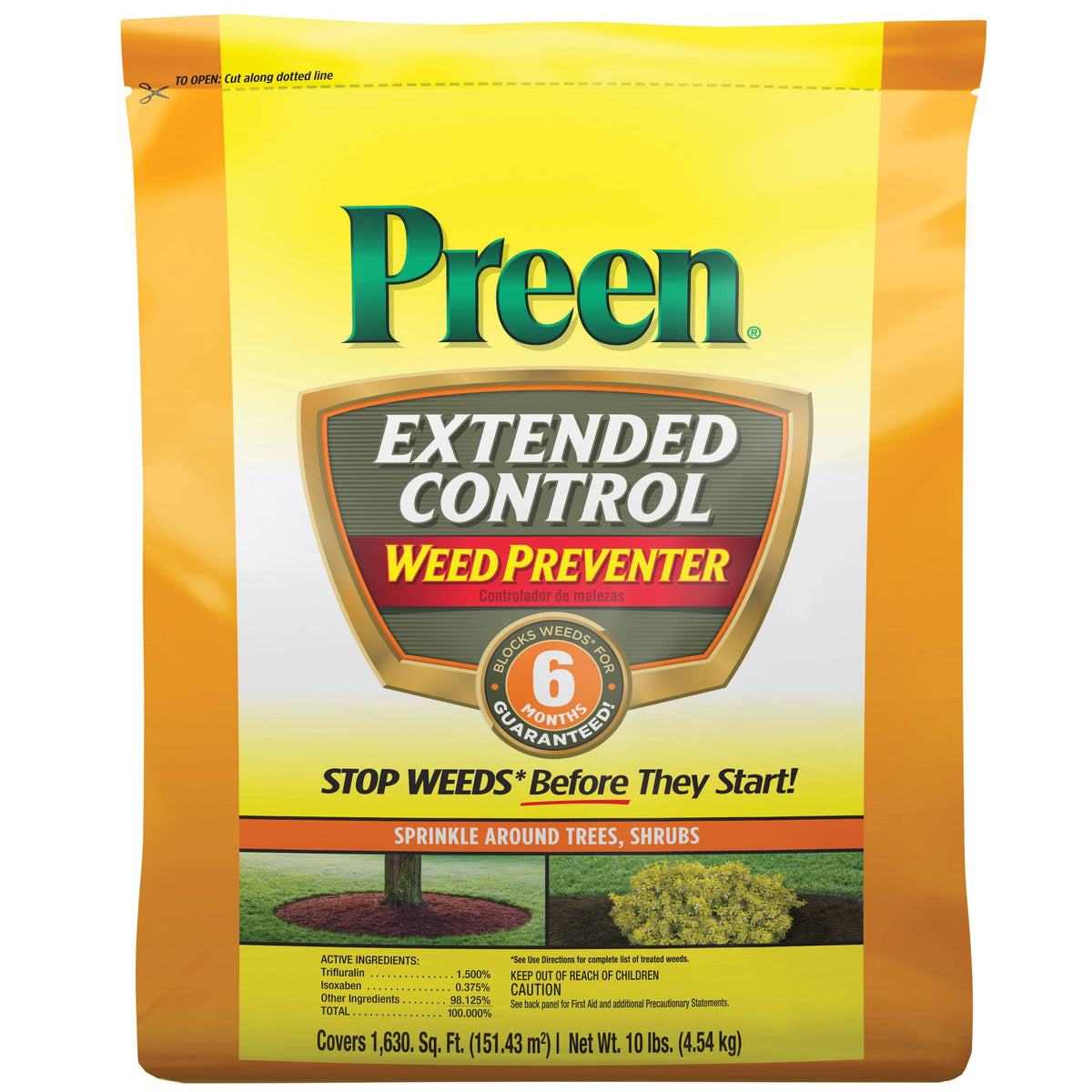 Preen 10 lbs. Extended Control Weed Preventer