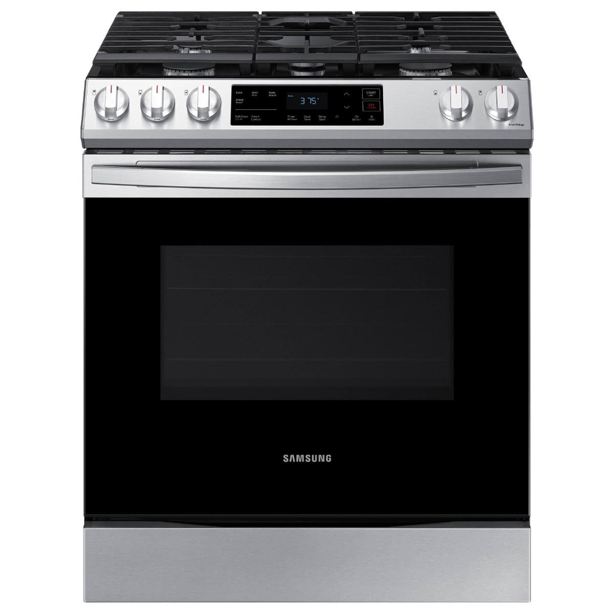 Samsung 6.0 Cu. ft. Slide-In GAS Range, Stainless Steel - NX60T8111SS