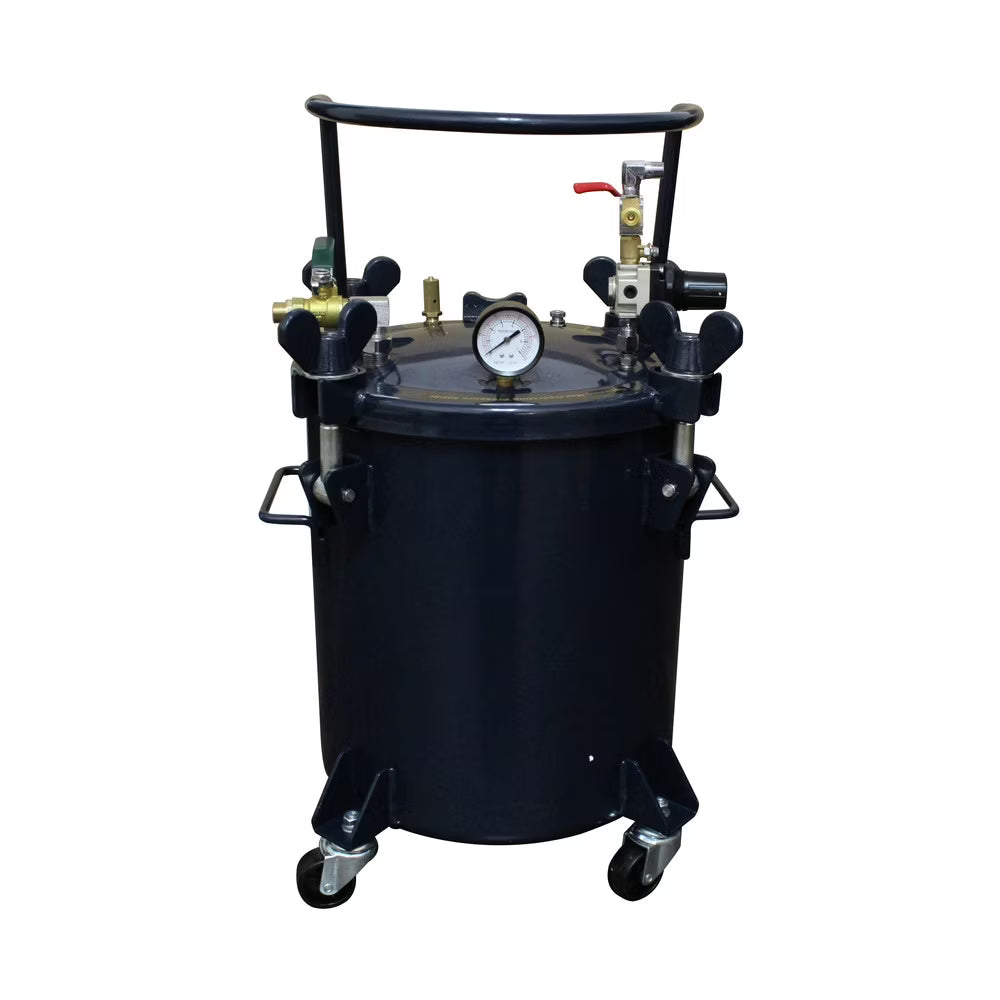 California Air Tools CAT - 365C 5 Gallon 80 PSI Oil - Free Vertical Dolly Pressure Pot