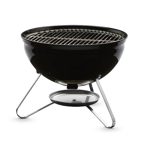 Smokey Joe Portable Charcoal Grill in Black
