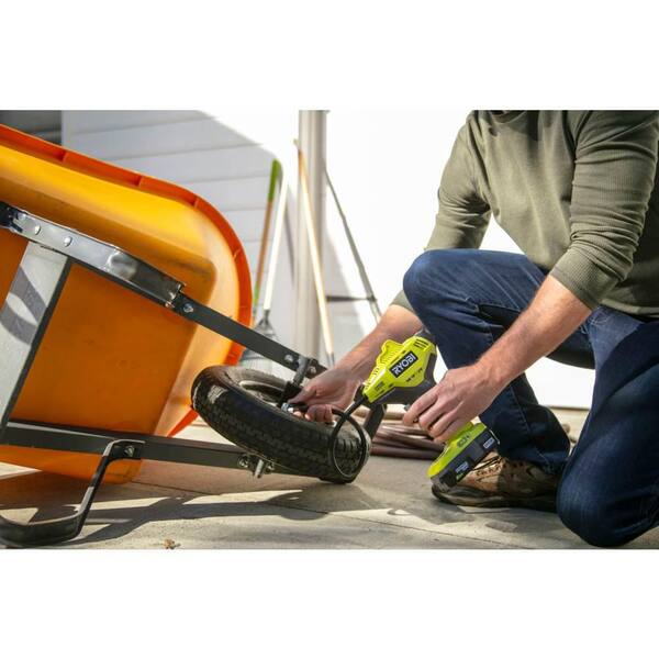 ONE+ 18V Cordless 2 - Tool Combo Kit with High Pressure Inflator with Digital Gauge and Cordless LED Light (Tools Only)