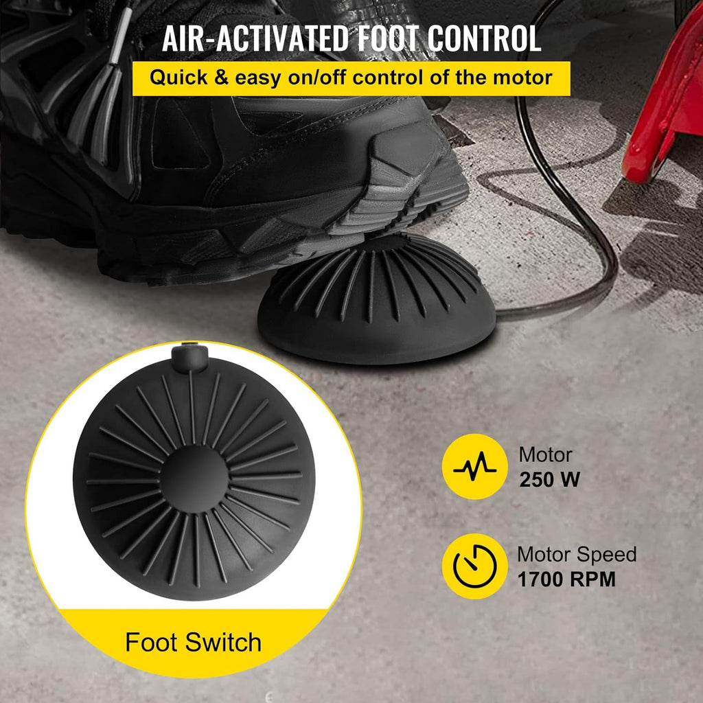 Drain Cleaner Machine. 75 Ft x 3/8 Inch Drain Cleaning Machine Fits 1 to 4 Inch Pipes. Portable Drain Auger Cleaner with 4 Cutters. Electric Drain Clog Remover Plumbing Tool
