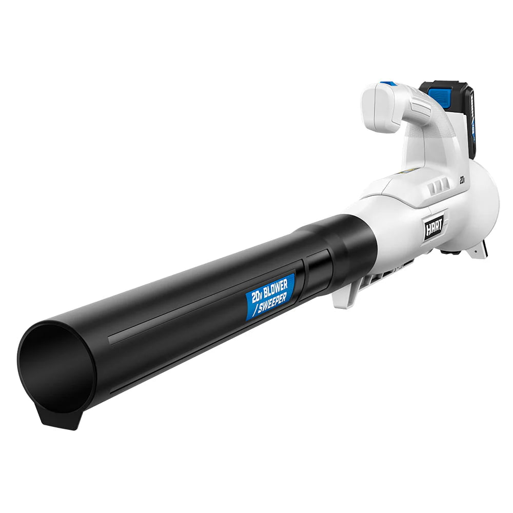 Hart 20 - Volt 200 CFM Bazooka Blower Kit, (1) 20 - Volt 2ah Lithium - Ion Battery and Charger