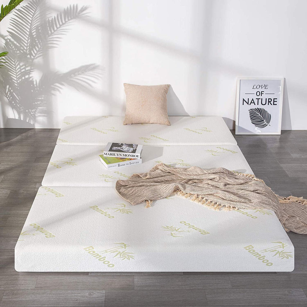 6 inch Queen Memory Foam Folding Mattress - 78 x 58 x 6
